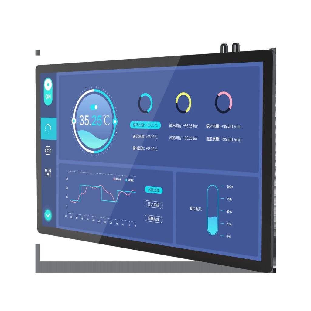 ZhengFeng TY-X02-236 wall-mounted industrial touch panel PC - view 1