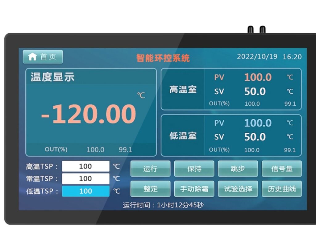 ZhengFeng TY-X022-156 wall-mounted industrial touch panel PC - view 1