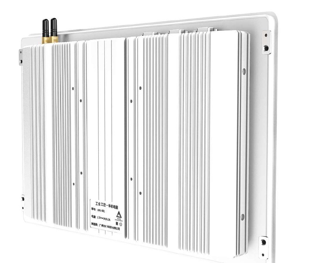 ZhengFeng TY-X05-121 full-lamination external-mount industrial touch panel PC - view 1