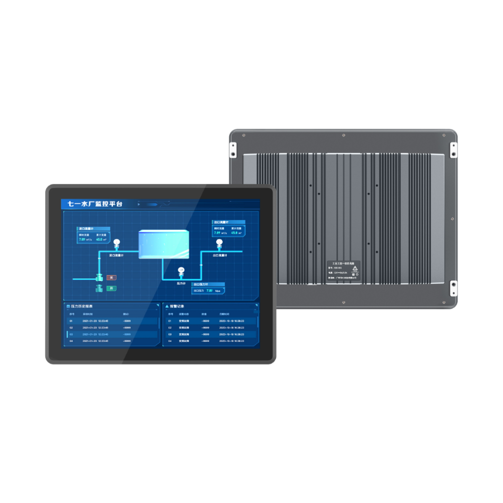 ZhengFeng TY-X03 15-inch external-mount industrial touch display - view 1
